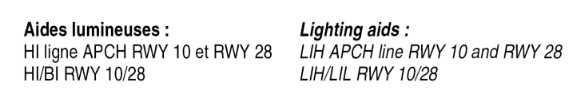 Aides lumineuses - Image 1